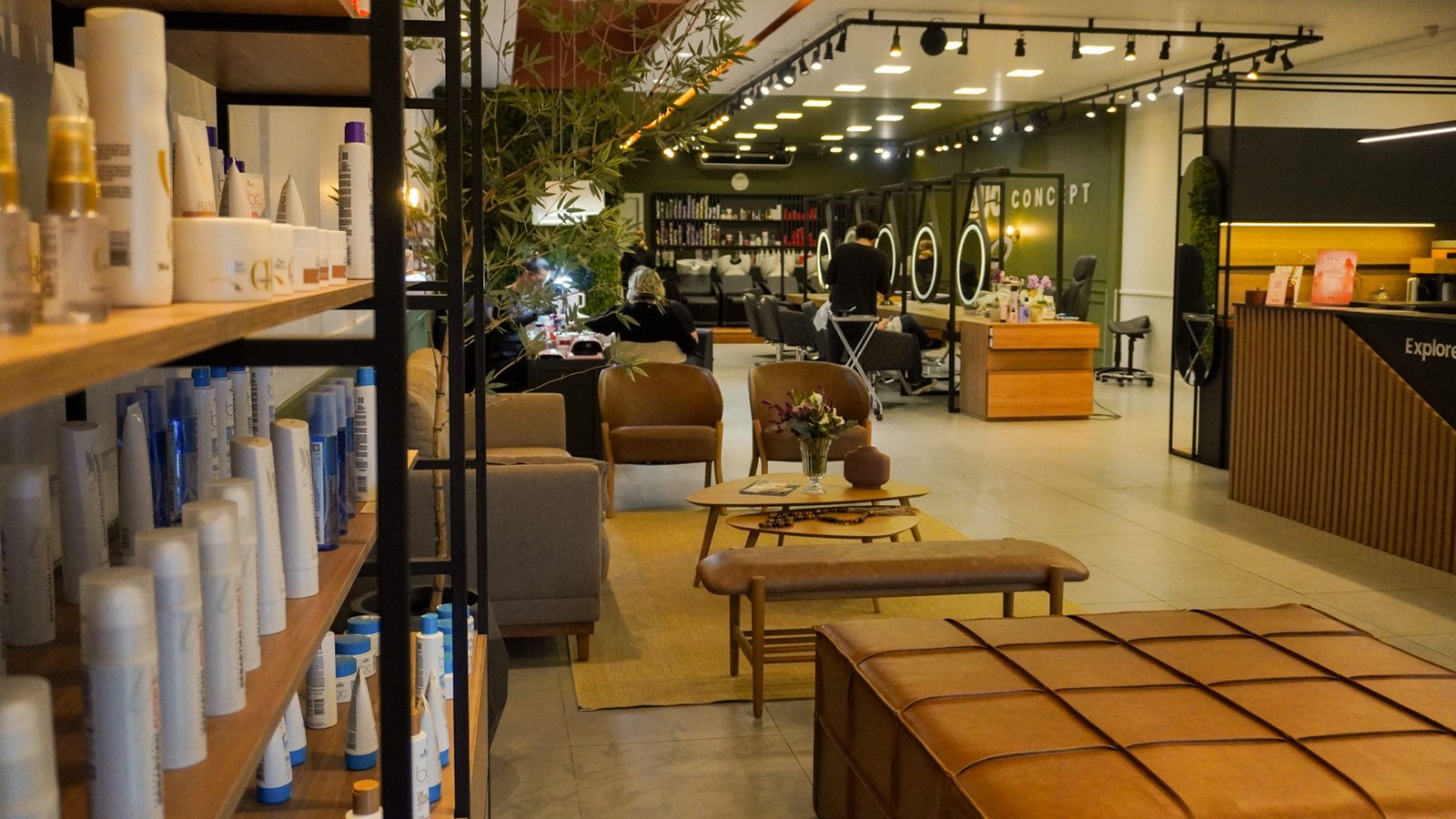 Ambiente do salão Duo Concept
